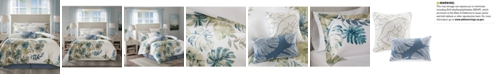 Harbor House Lorelai  5-Pc. Palm Print Full/Queen Duvet Set 